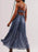 Floral V-Neck Maxi Cami Dress - Byyde