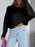 Boat Neck Drop Shoulder Sweater - Byyde