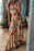 Smocked Printed Tube Dress - Byyde
