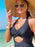 Cutout Printed Halter Neck One-Piece Swimwear - Byyde