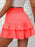 Ruffle Layered High Waist Casual Skort - Byyde