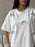 Bow Round Neck Oversized T-Shirt - Byyde