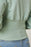 Boat Neck Lantern Sleeve Blouse - Byyde