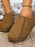 Round Toe Platform Slippers - Byyde