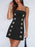 Contrast Mini Cami Dress - Byyde