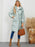 Long Sleeve Longline Hooded Winter Coat - Byyde