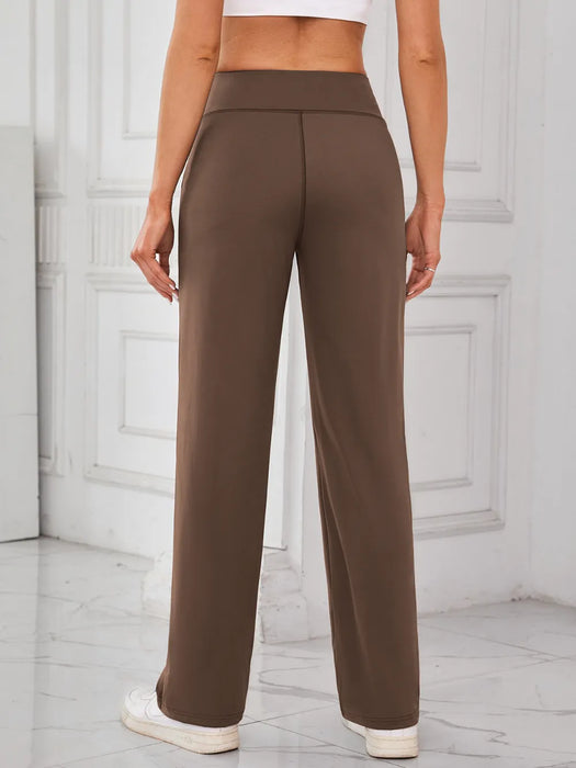 Lovelet High Waist Active Pants with Pockets - Byyde