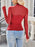 Lovelet Mock Neck Long Sleeve Top - Byyde