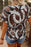 Printed Round Neck Short Sleeve T-Shirt - Byyde
