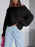 Boat Neck Drop Shoulder Sweater - Byyde