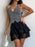Lace Tiered Mini Skirt - Byyde