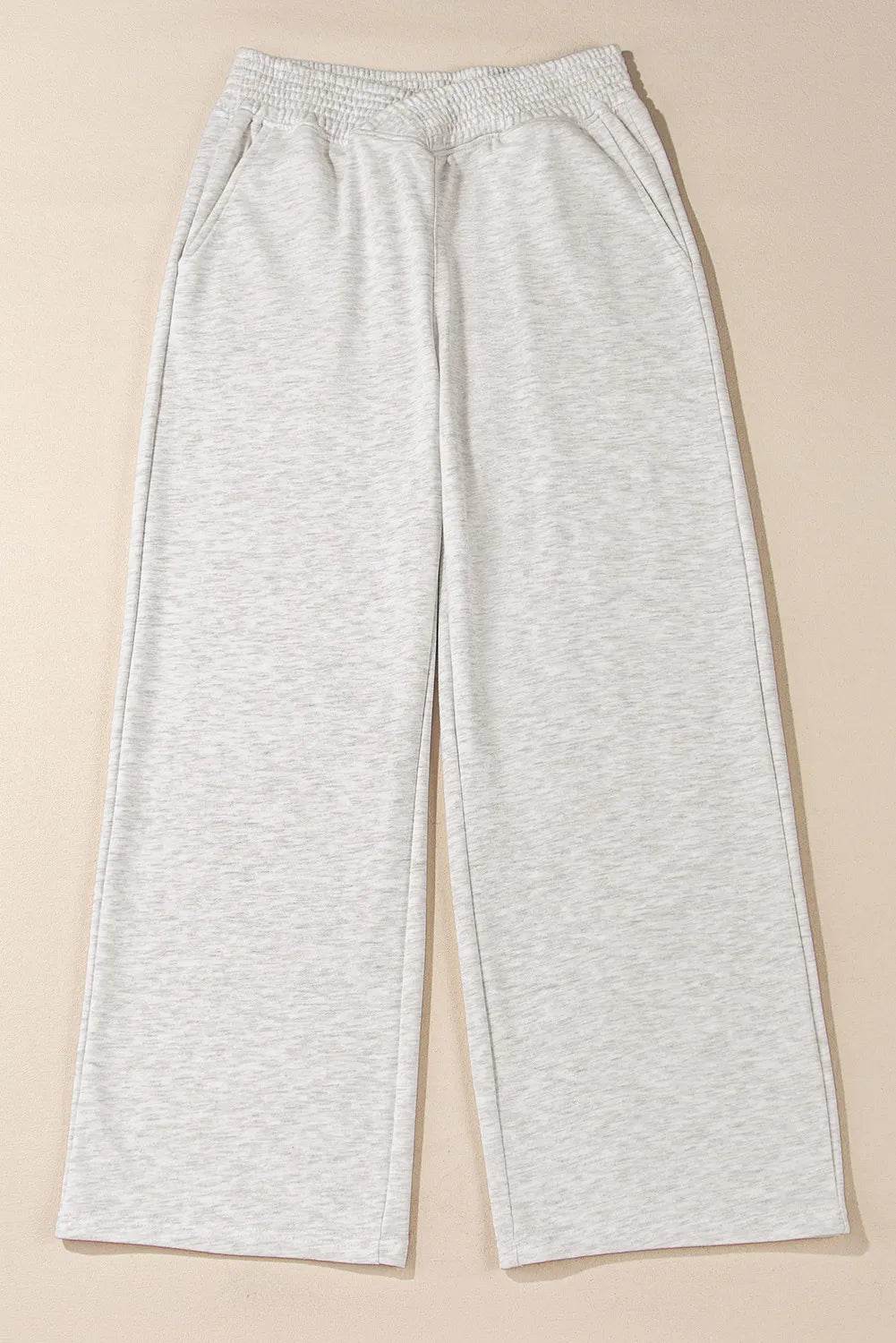 Elastic Waist Active Pants with Pockets - Byyde
