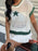 Star Pattern Mesh Knit Short Sleeve Knit Top - Byyde