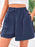 Full Size Casual Drawstring High Waist Relaxed Shorts Plus Size - Byyde