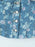 Floral Print Strapless Top and Skort Denim Set - Byyde