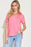 Basic Bae Full Size V-Neck High-Low T-Shirt - Byyde