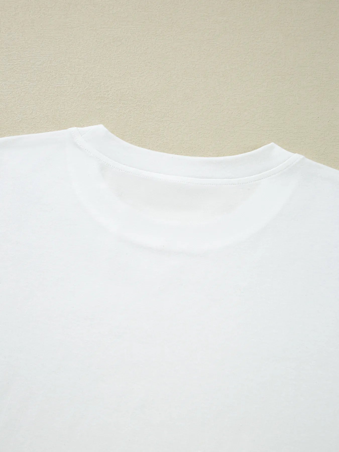 Lace Long Sleeve Insert Drop Shoulder Tee - Byyde