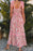 Floral Lace Tied Strap Square Neck Dress with Pockets - Byyde