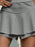 High Waist Layered Ruffle Skort - Byyde