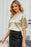 Round Neck Dropped Shoulder Top - Byyde