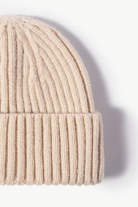 Rib-Knit Cuff Beanie - Byyde