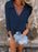 Full Size Johnny Collar Loose Knit Sweater Plus Size - Byyde