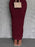 Textured Single Shoulder Bodycon Maxi Dress - Byyde