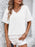 Mandy V-Neck Dropped Shoulder T-Shirt - Byyde