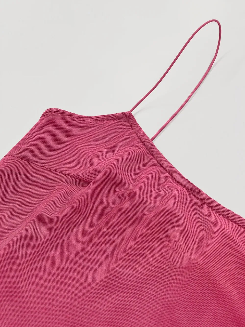 Ruched Maxi Cami Dress - Byyde