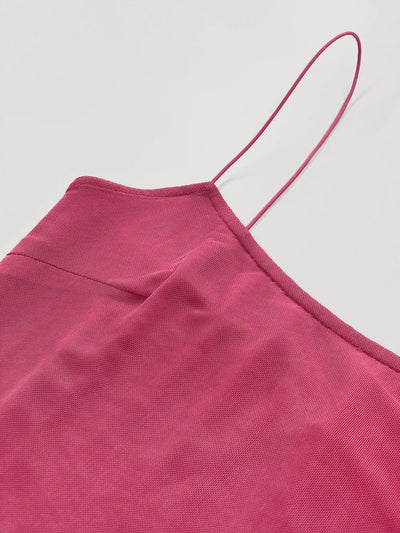 Ruched Maxi Cami Dress - Byyde
