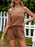 Waffle Knit Cami and Shorts Set - Byyde