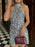 Devine Sequin Halter Neck Mini Dress - Byyde