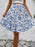 Floral Print Midi Skirt - Byyde