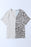 Leopard Color Block V-Neck Blouse - Byyde
