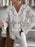 Lace V-Neck Button-Up Cardigan - Byyde