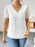 Swiss Dot Short Sleeve Blouse - Byyde