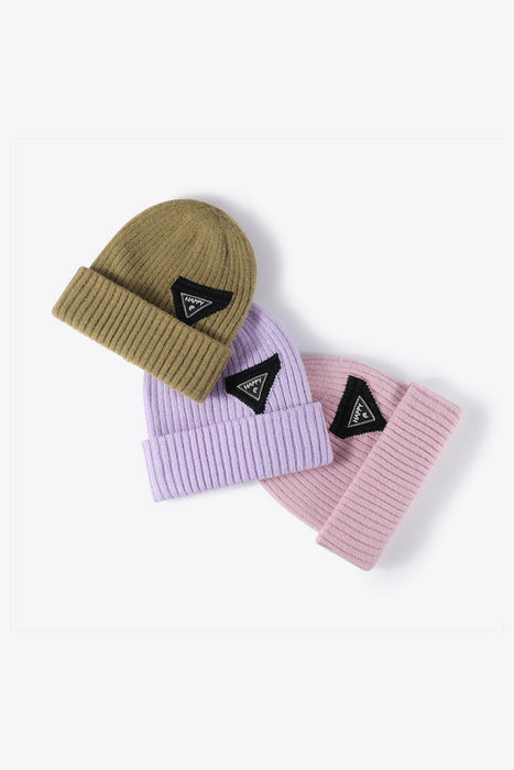 HAPPY Contrast Beanie - Byyde