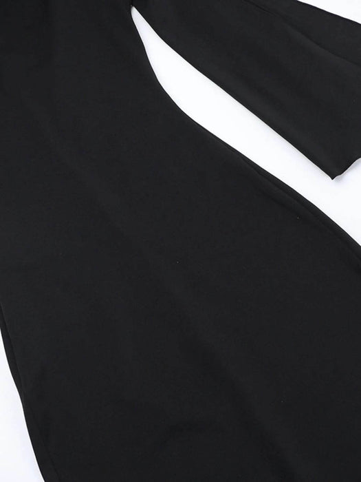 Asymmetrical Tied Sleeveless Maxi Dress - Byyde