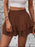 Ruffle Layered High Waist Casual Skort - Byyde