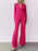 Texture Long Sleeve Top and Pants Lounge Set - Byyde