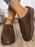 Round Toe Platform Slippers - Byyde