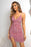 Sequin Spaghetti Strap Slit Dress - Byyde