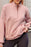 Half Zip Drop Shoulder Long Sleeve Sweatshirt - Byyde