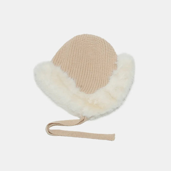 Thermal Tied Fuzzy Winter Hat - Byyde