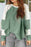 Color Block Round Neck Raglan Sleeve Top - Byyde