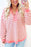 Striped Johnny Collar Long Sleeve Sweatshirt - Byyde