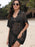 Hollow Out Collared Neck Cover-Up - Byyde