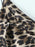 Leopard Print Satin Maxi Dress - Byyde