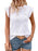 Openwork Round Neck Top - Byyde