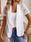 Lapel Collar Lace Blazer - Byyde